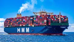 Dieser Containerschiff transportiert Tausende von Containern – aber wie viele genau?