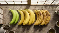 Die Geheimnisse der Reife von Bananen: Welche Farbe sollte man wählen, um gesund zu bleiben?